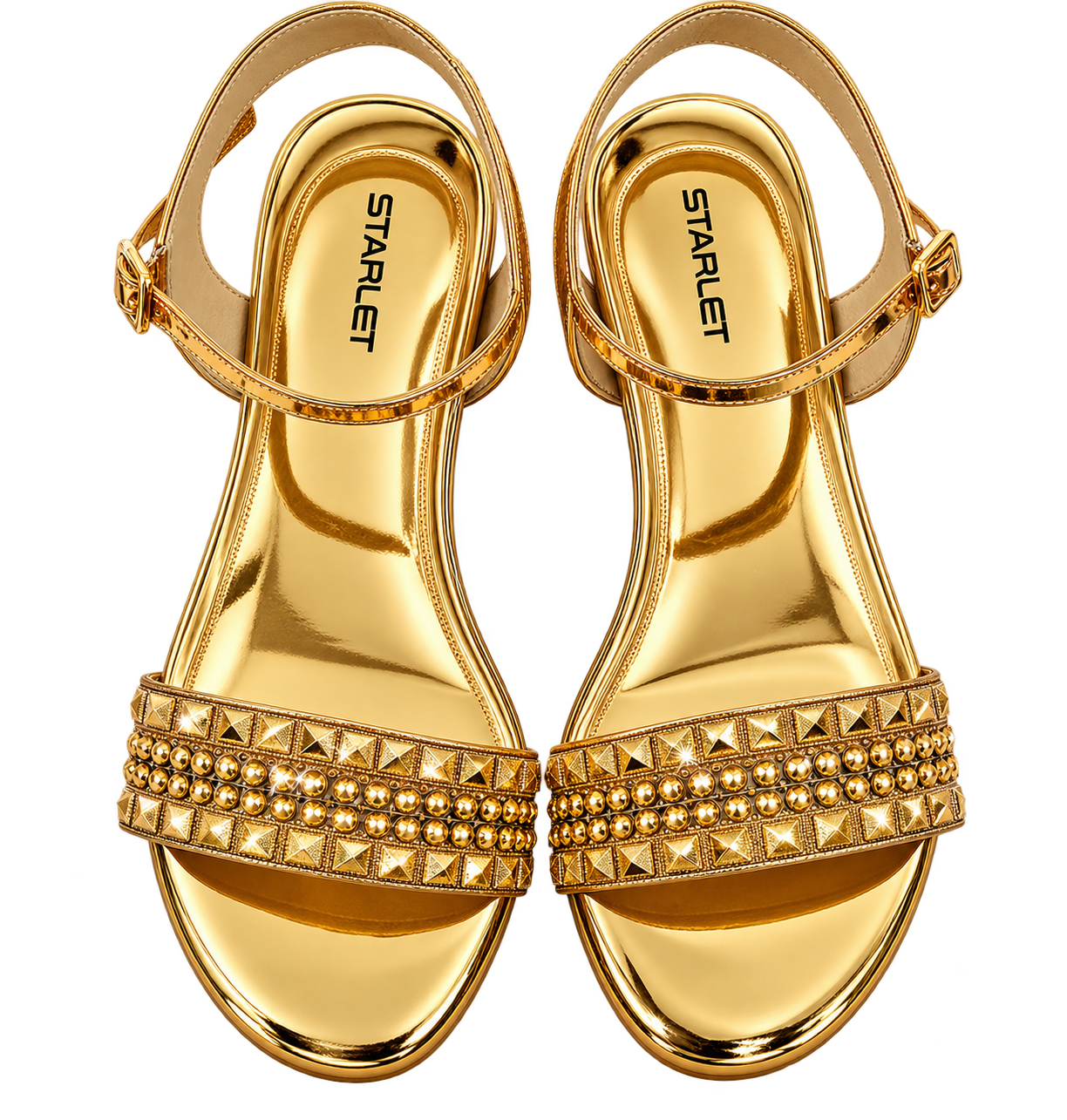 Golden Luxe Sandals