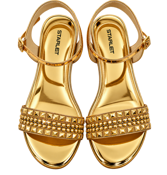 Golden Luxe Sandals
